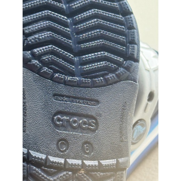 Crocs Star Wars Skywalker Clog Kids Size 6 C Navy Blue 15 cm - Picture 7 of 12